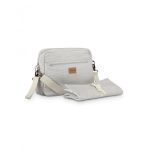 BOLSO WALK WAFFLE GRIS PETIT PRAIA