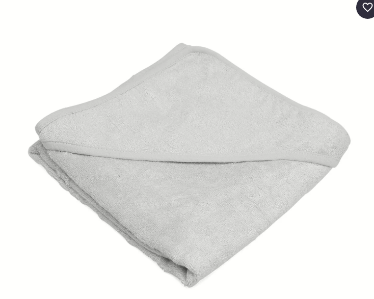 GRIS CAPA DE BAÑO BAMBÚ GRIS KIOKIDS - Imagen 1