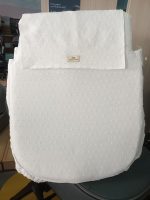 COLCHA CAPAZO PLUMETI BLANCO ARTESANIA CHARI - Imagen 2