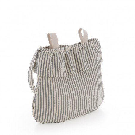 bolso-maternal-boho-derby-gris-35x41x385-cm BOLSO MATERNAL DERBY GRIS CAMBRASS - Imagen 1