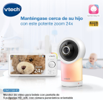 CÁMARA VIGILA BEBÉ 5" WIFI VTECH SARO - Imagen 3
