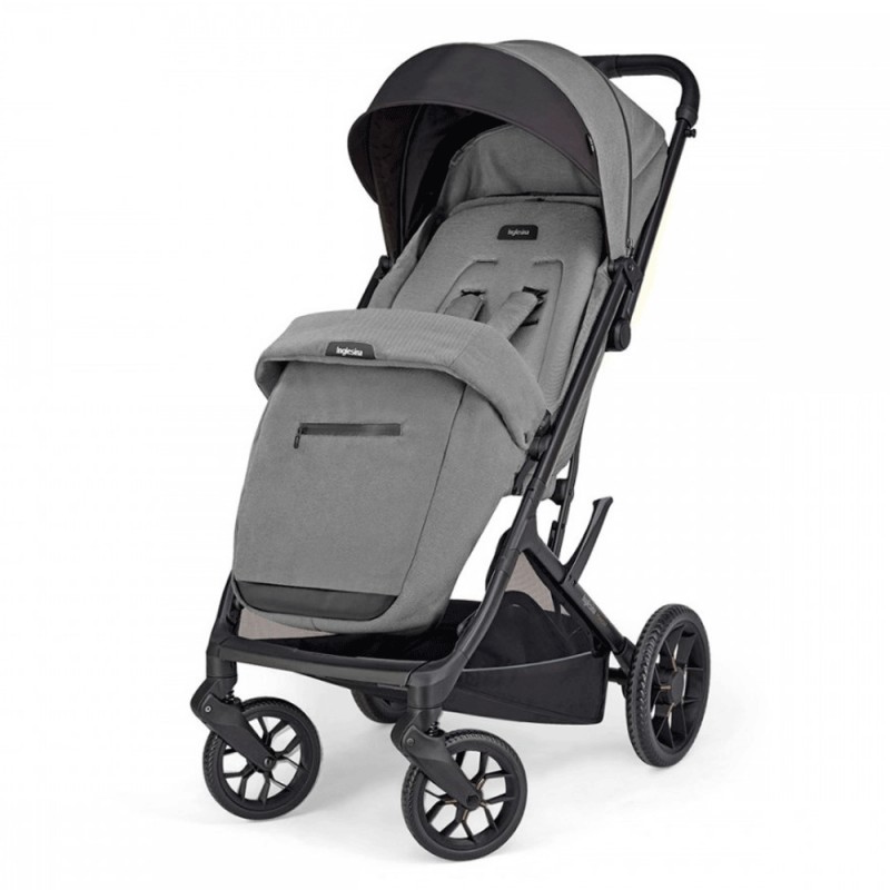 silla-paseo-inglesina-maior-2025-con-plastico-de-lluvia SILLA MAIOR CANYON GREY INGLESINA - Imagen 1