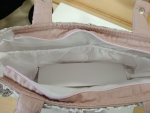 BOLSO ORGANIZADOR FLORES ROSA ACH - Imagen 3