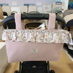 BOLSO ORGANIZADOR FLORES ROSA ACH