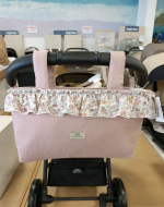 BOLSO ORGANIZADOR FLORES ROSA ACH