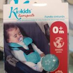FUNDA CINTURÓN SILLA AUTO AZUL KIOKIDS