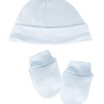 COJUNTO GORRO + MANOPLA AZUL CALAMARO