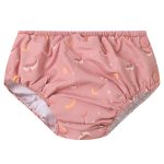 BAÑADOR PAÑAL VOLANTES WHALE PINK 6-12 MESES TUTETE