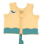 CHALECO FLOTADOR APRENDIZAJE WHALE TEAL 2-3 AÑOS TUTETE