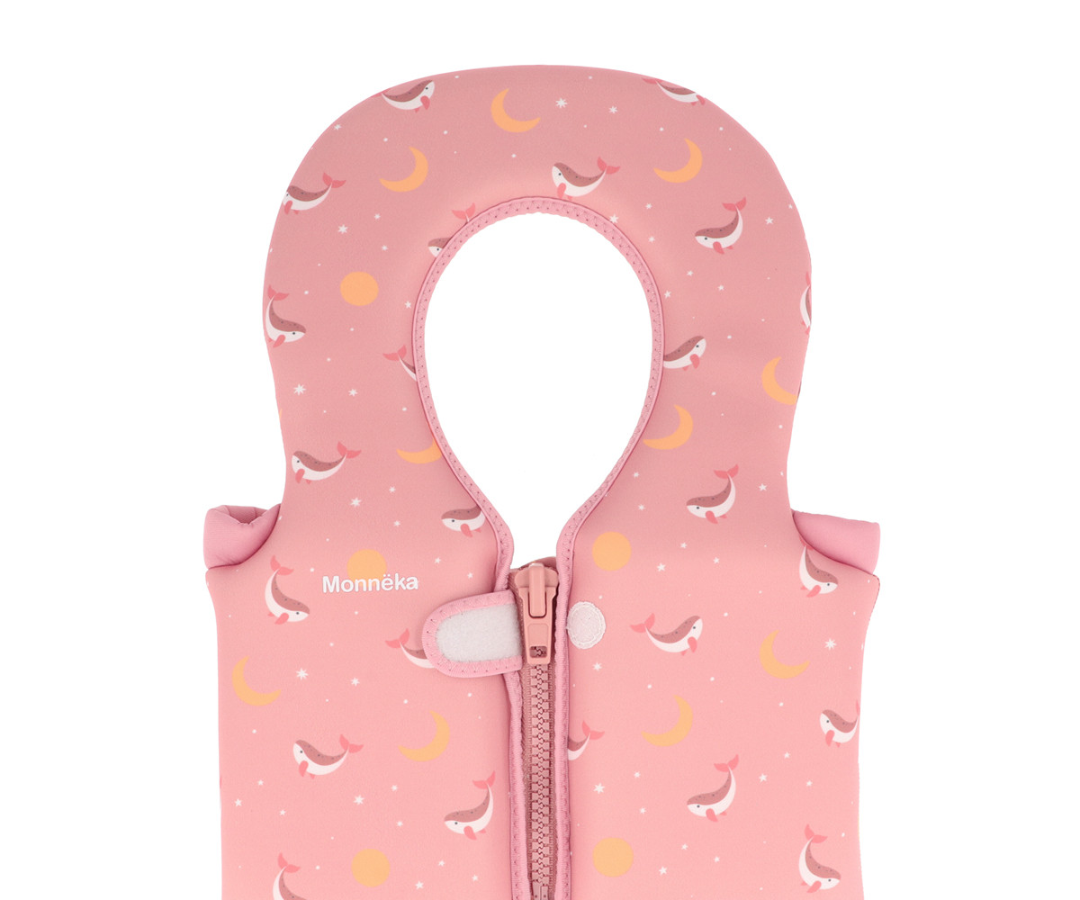 664672-1200x1000 CHALECO FLOTADOR APRENDIZAJE WHALE PINK 1-2 AÑOS TUTETE - Imagen 1