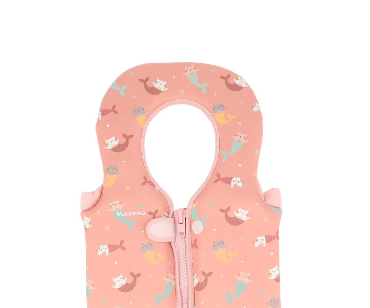 664716-1200x1000 CHALECO FLOTADOR APRENDIZAJE MERMAID CATS 1-2 AÑOSTUTETE - Imagen 1