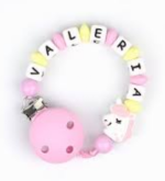 CADENITA SILICONA UNICORNIO PERSONALIZABLE MI PIPO