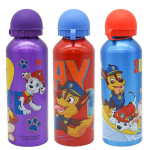 PATRULLA CANINA BOTELLA DE ALUMINIO 3 DISEÑOS SURTIDO 500 ML HAPPY STEPS