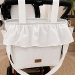 BOLSO TALEGA C/VOLANTE BLANCO D´PEQUES