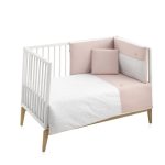 SET NÓRDICO CUNA PLUMETI ROSA CAMBRASS