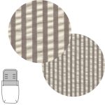 SACO CAPAZO DERBY BEIGE CAMBRASS - Imagen 2