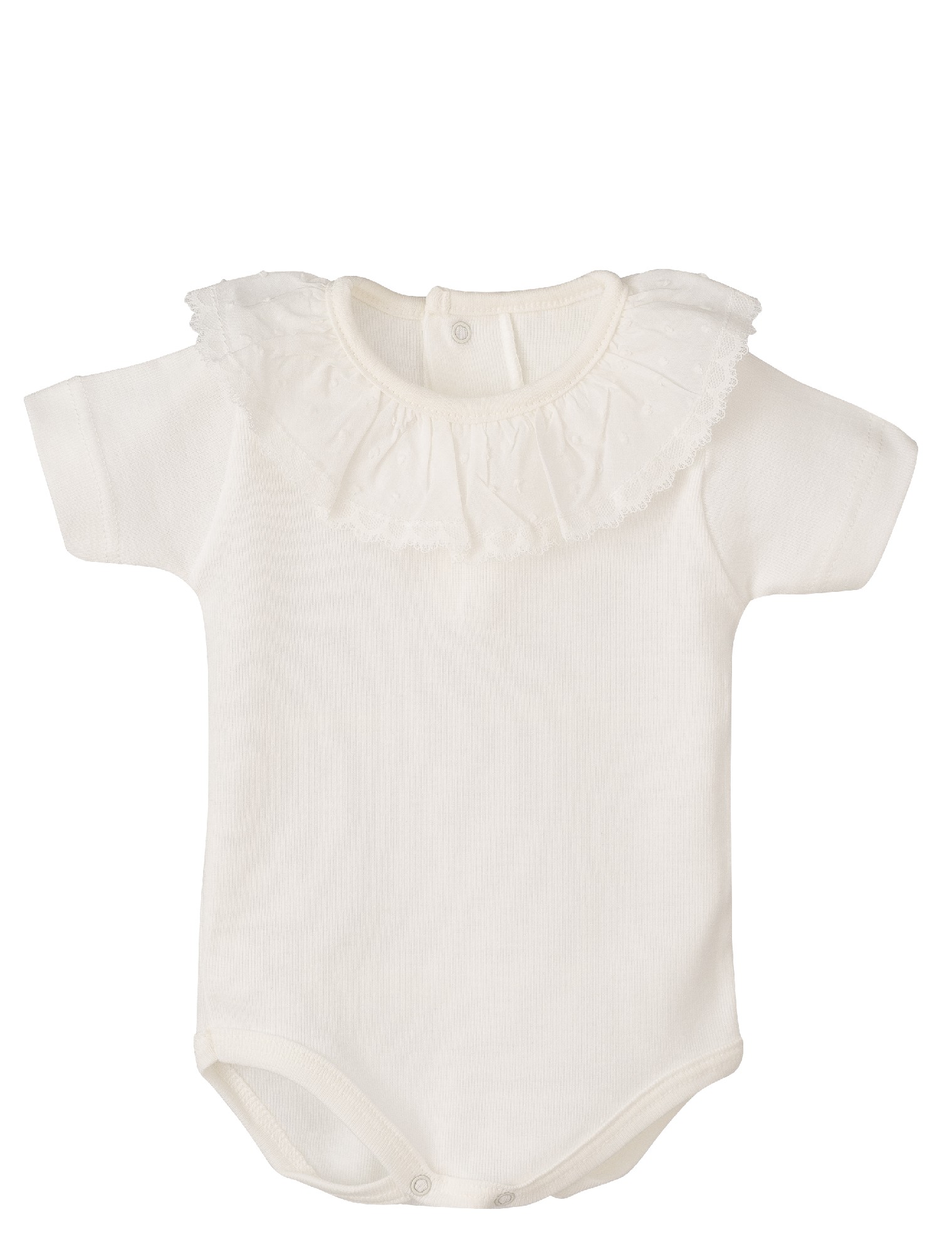 19068 BODY CUELLO PLUMETILLA BEIG CALAMARO T-3M - Imagen 1
