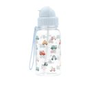 BOTELLA PLÁSTICO PAJITA CITY CARS TUTETE