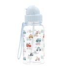 BOTELLA PLÁSTICO PAJITA CITY CARS TUTETE