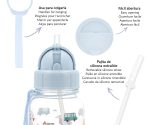 BOTELLA PLÁSTICO PAJITA CITY CARS TUTETE - Imagen 2