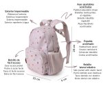 MOCHILA INFANTIL GEOMETRIC NATURE TUTETE - Imagen 5