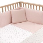 EDREDÓN CUNA CALMA ROSA CAMBRASS - Imagen 4