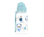 BOTELLA PLÁSTICO PAJITA PANDAS IN SPACE TUTETE
