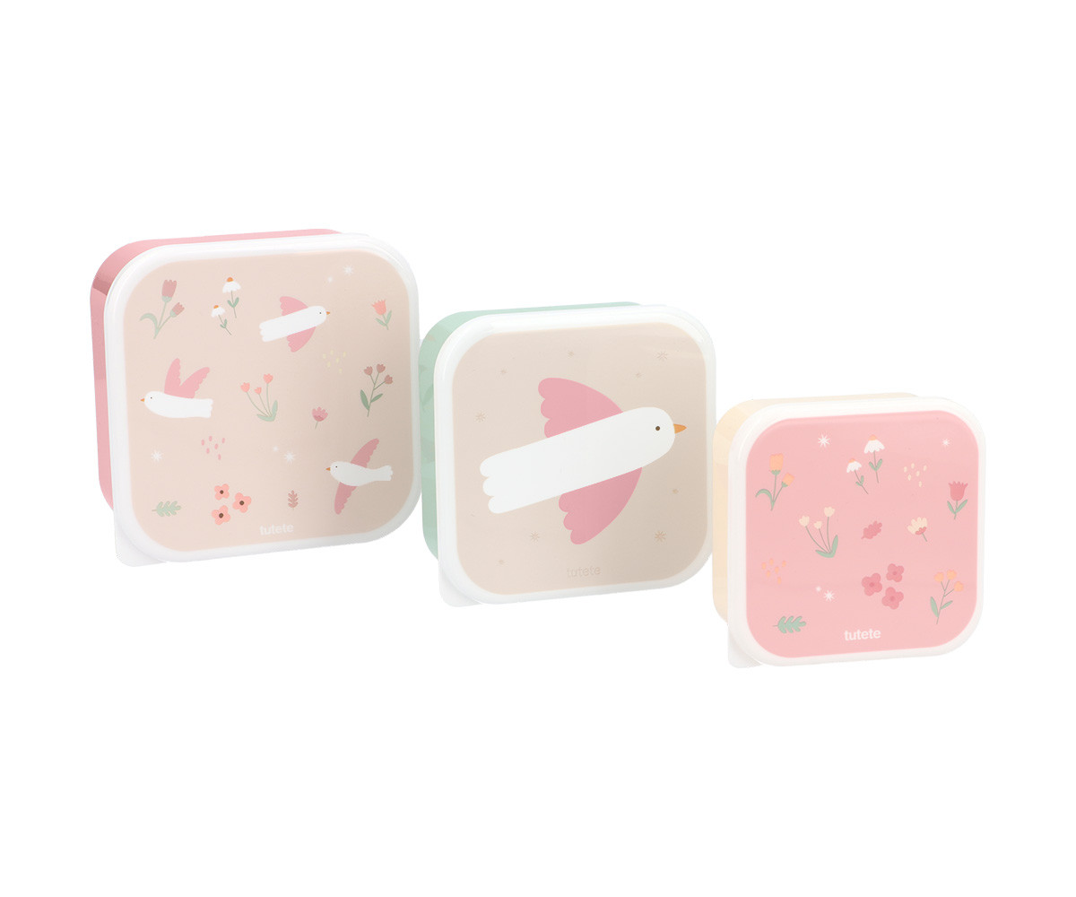 677363-1200x1000 SET CAJAS ALMUERZO BLOSSOM BIRD TUTETE - Imagen 1