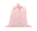 MOCHILA SACO TELA BLOSSOM BIRDS TUTETE