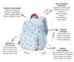 MOCHILA INFANTIL CIRCUS SHOW TUTETE - Imagen 5