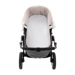 CUBRE CAPAZO CREMALLERA REVERSIBLE CANDELA CRUDO CAMBRASS - Imagen 4