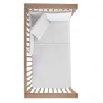 JUEGO 2 PCS.COLCHA I-V. CUNA 60 UNIC CRUDO 60x120x3 CM CAMBRASS - Imagen 2
