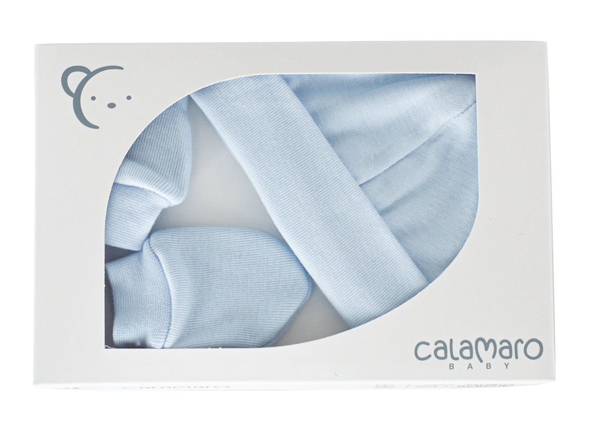 09174_6 PACK NATAL ( GORRO + MANOPLAS) CALAMARO - Imagen 1
