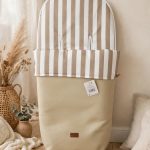 SACO SILLA RAYAS CAMEL / POLIPIEL D´PEQUES